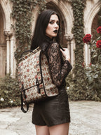 "Mournaire" Leather Backpack