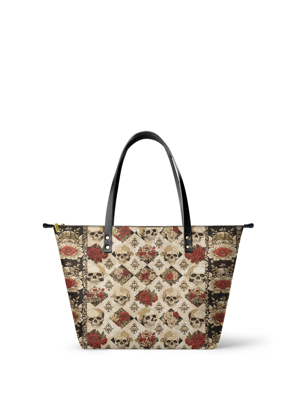 "Mournaire" Leather Tote Bag