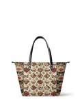 "Mournaire" Leather Tote Bag