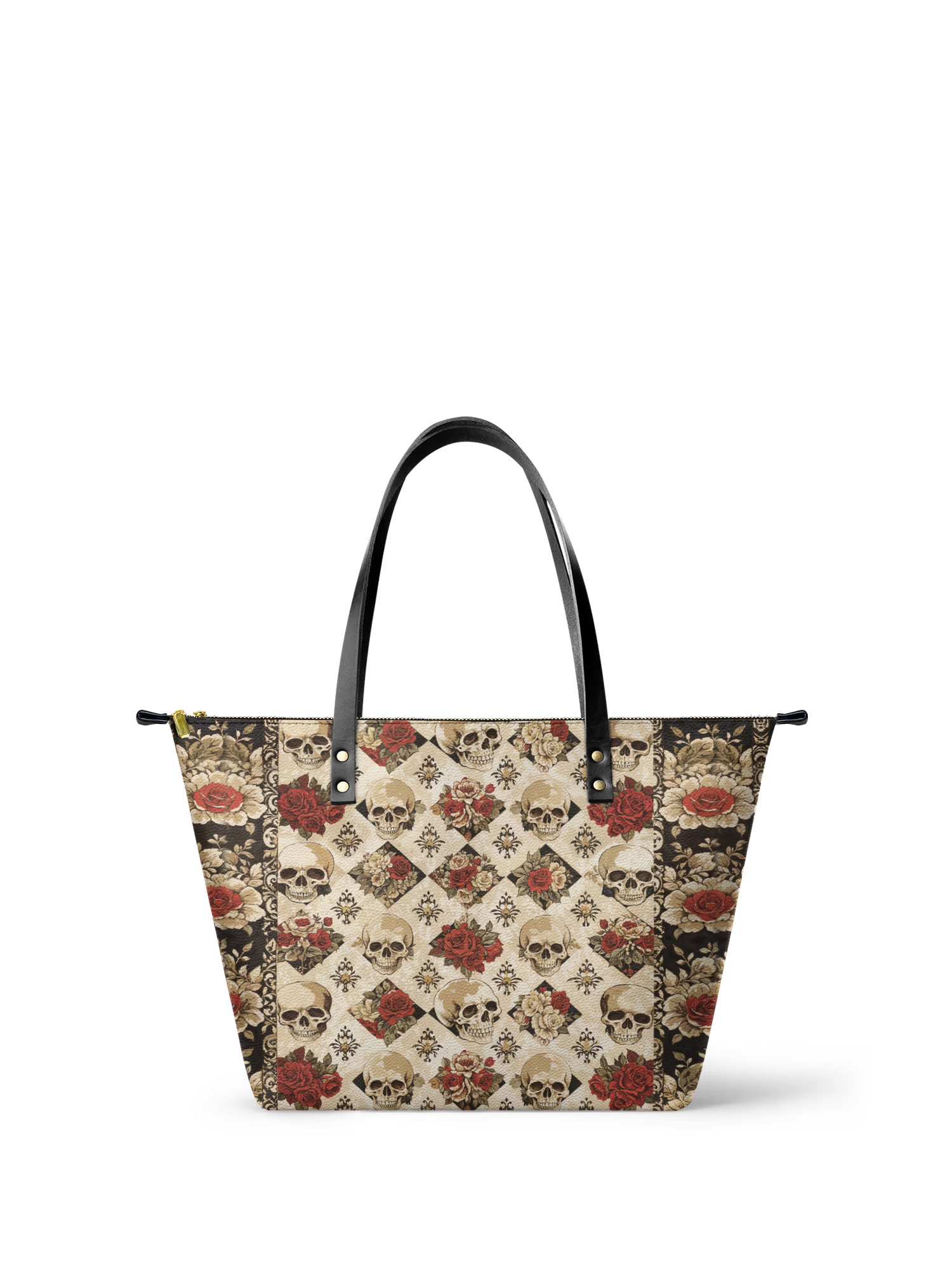 "Mournaire" Leather Tote Bag