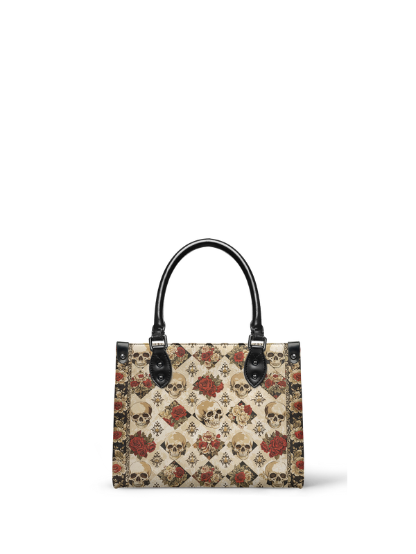 "Mournaire" - Black Interior - Small Leather Handbag
