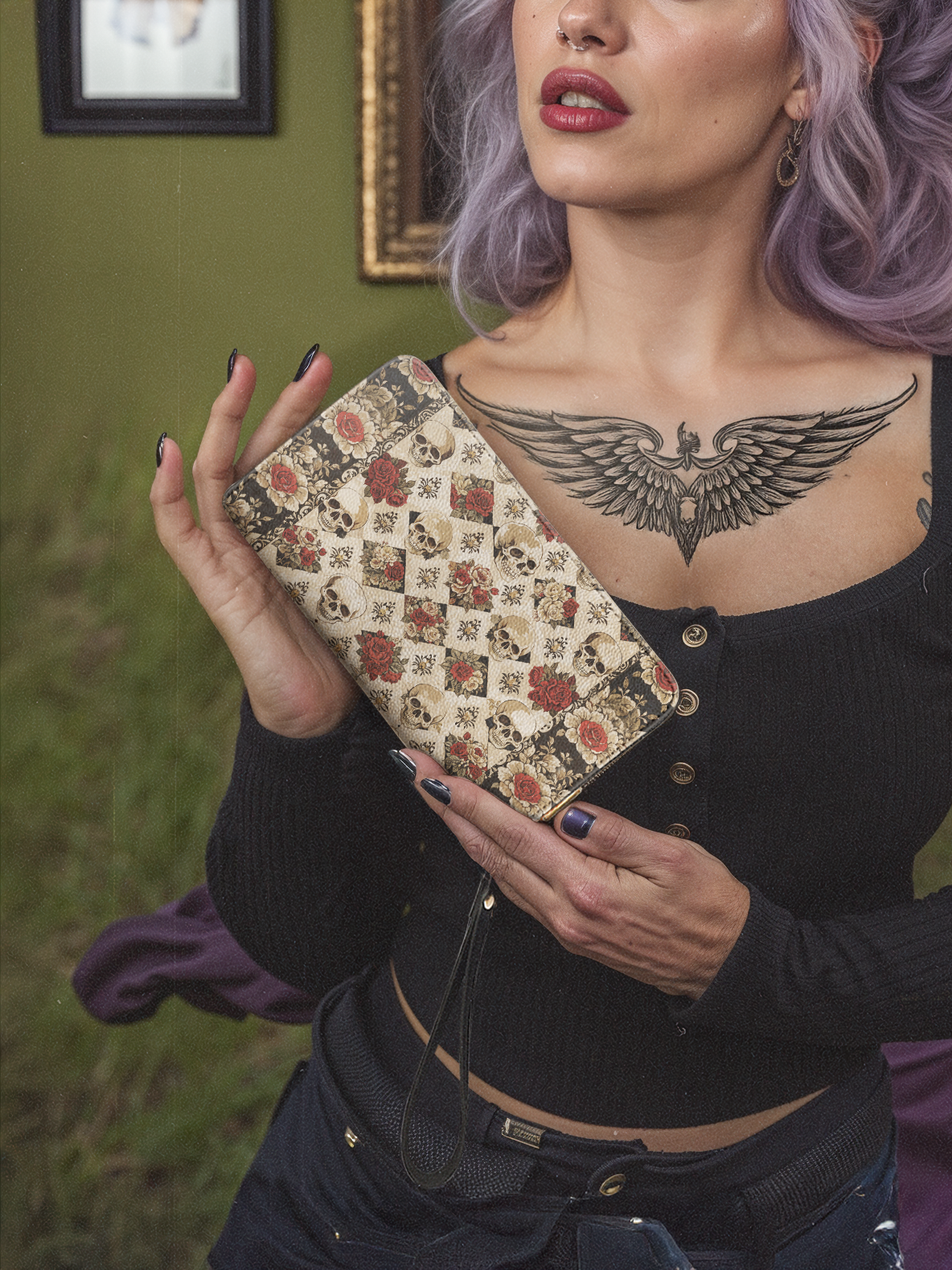 "Mournaire" Wallet