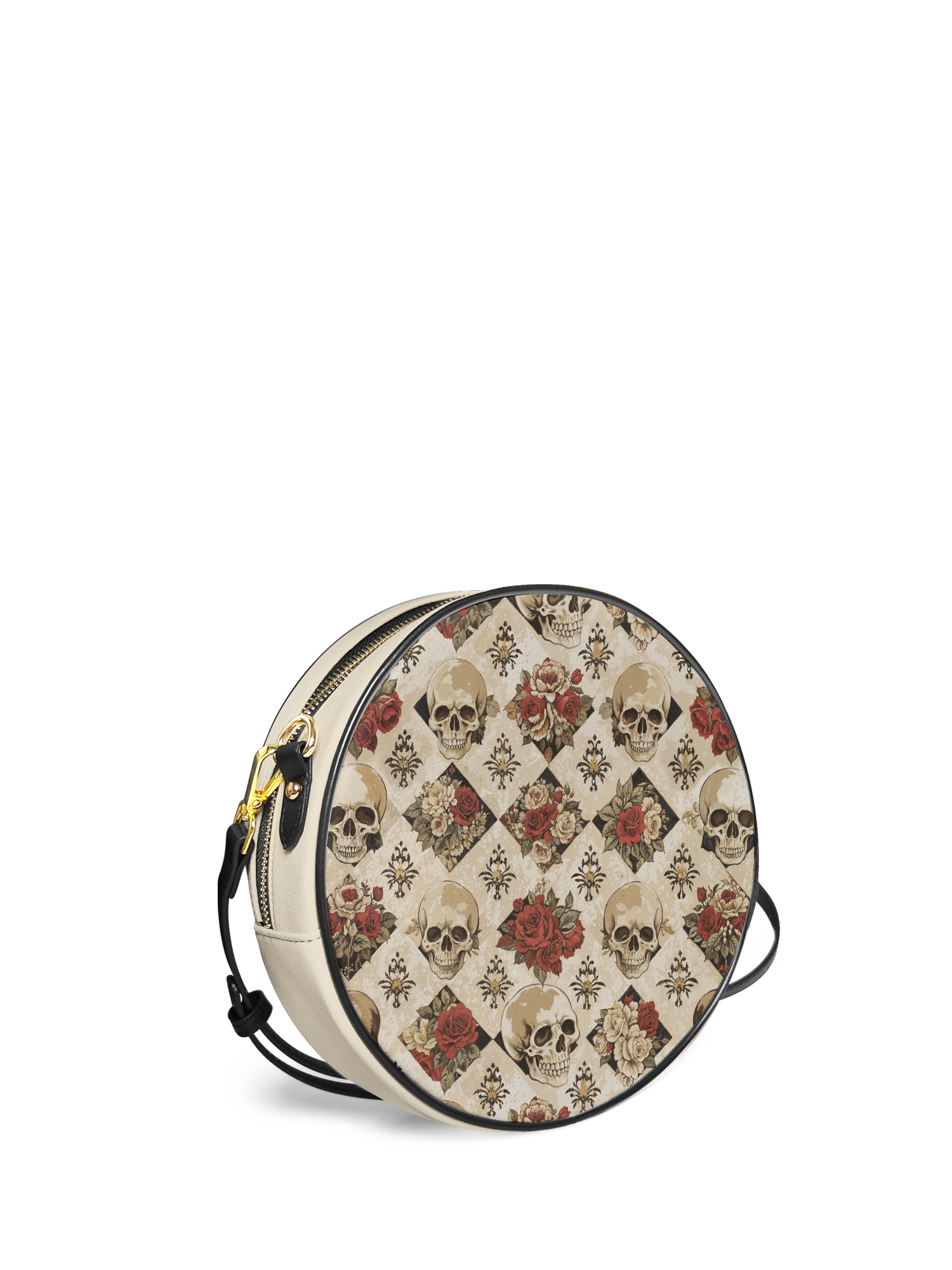 "Mournaire" Circle Crossbody Bag
