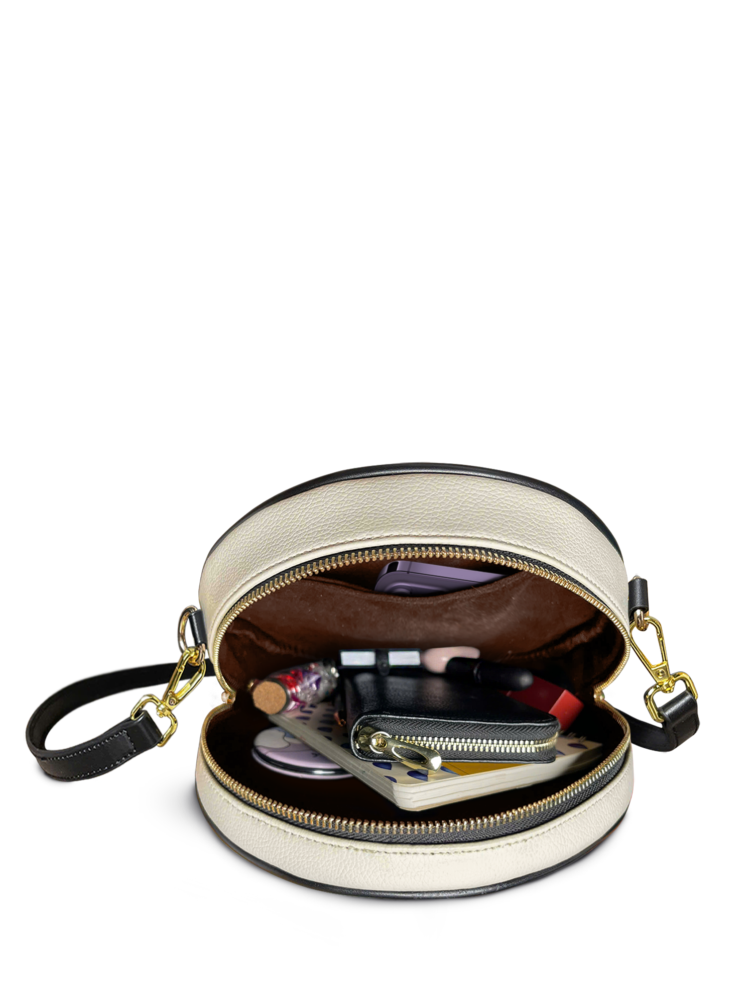 "Mournaire" Circle Crossbody Bag