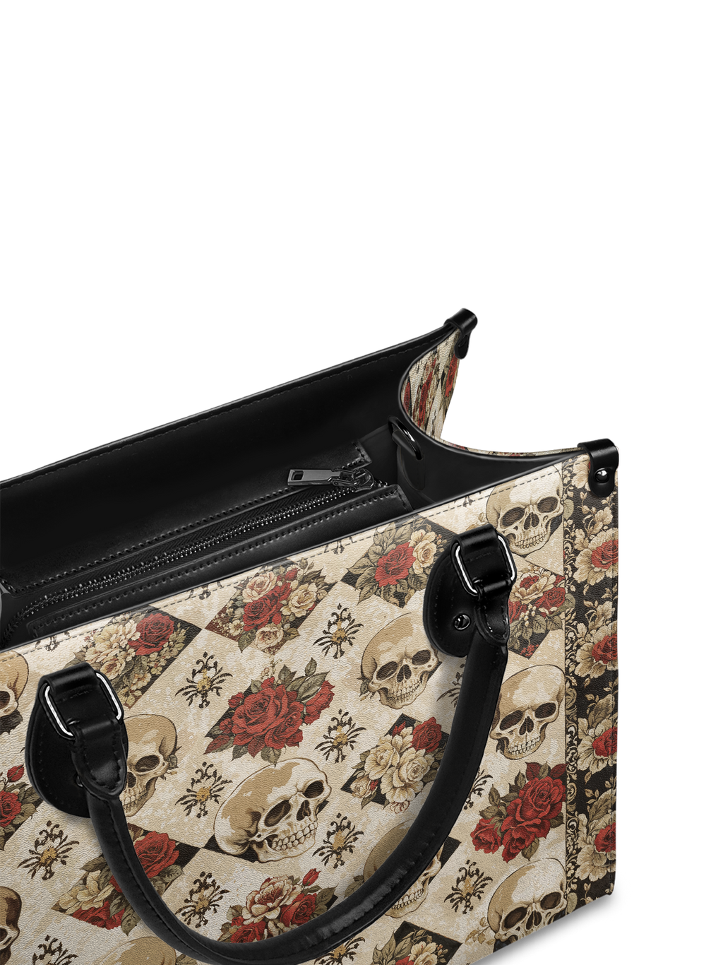 "Mournaire" - Black Interior - Leather Handbag