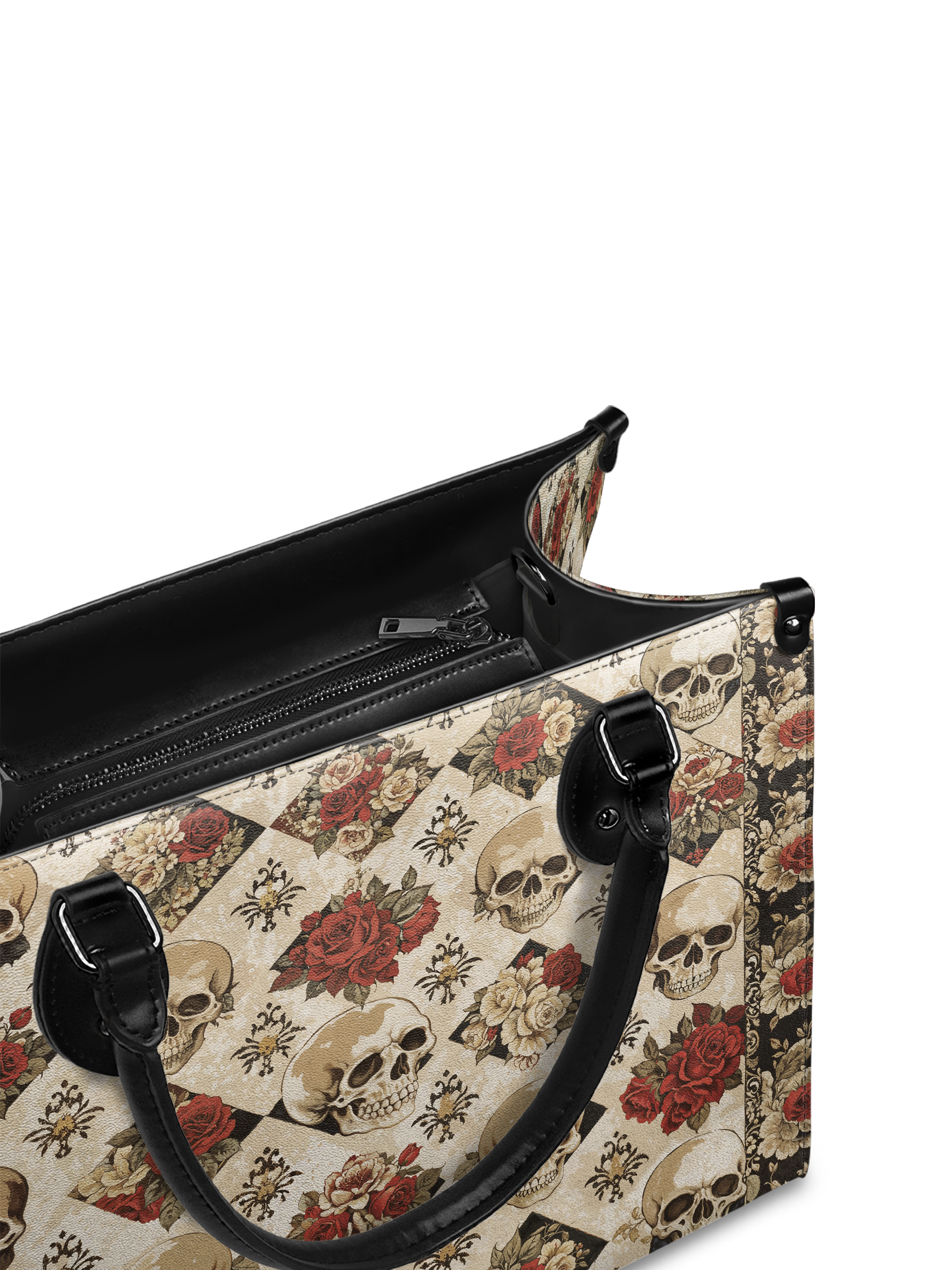 "Mournaire" - Black Interior - Leather Handbag
