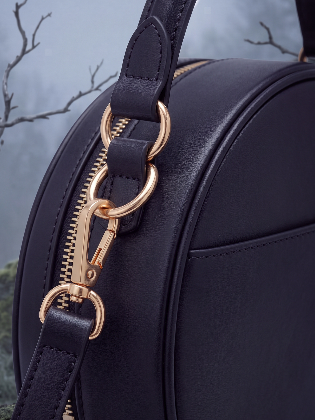 "Nightraven" Crewel Circle Bag