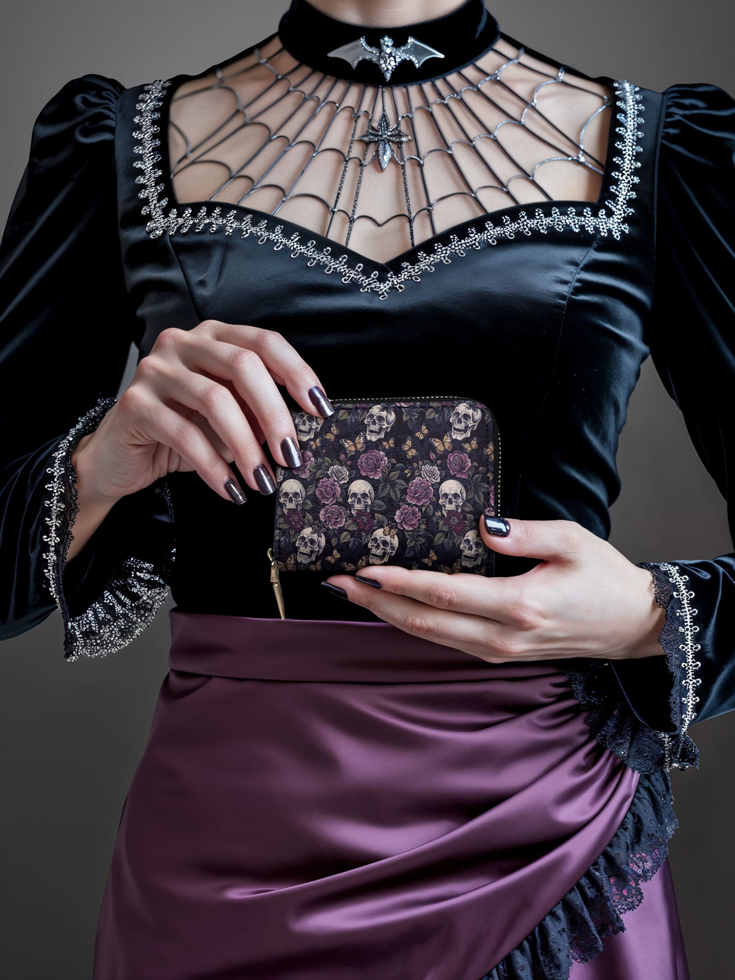 "Noctaflora" Mini Wallet