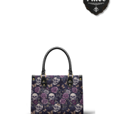 "Noctaflora" Small Leather Bag