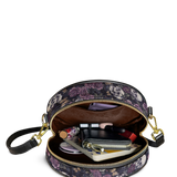 "Noctaflora" Circle Crossbody Bag