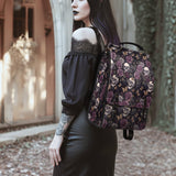 "Noctaflora" Leather Backpack Matching SANTA Combo