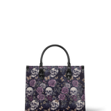 "Noctaflora" - Black Interior - Leather Handbag