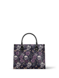 "Noctaflora" - Black Interior - Leather Handbag