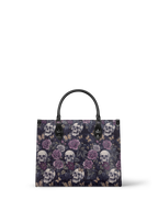 "Noctaflora" - Black Interior - Leather Handbag