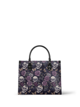 "Noctaflora" - Black Interior - Leather Handbag