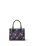 "Noctaflora" - Black Interior - Small Leather Handbag