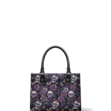 "Noctaflora" - Black Interior - Small Leather Handbag - 100.1 DEAL