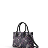 "Noctaflora" - Black Interior - Small Leather Handbag - 100.1 DEAL