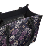 "Noctaflora" - Black Interior - Small Leather Handbag - 100.1 DEAL