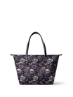 "Noctaflora" Leather Tote Bag