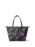 "Noctaflora" Leather Tote Bag