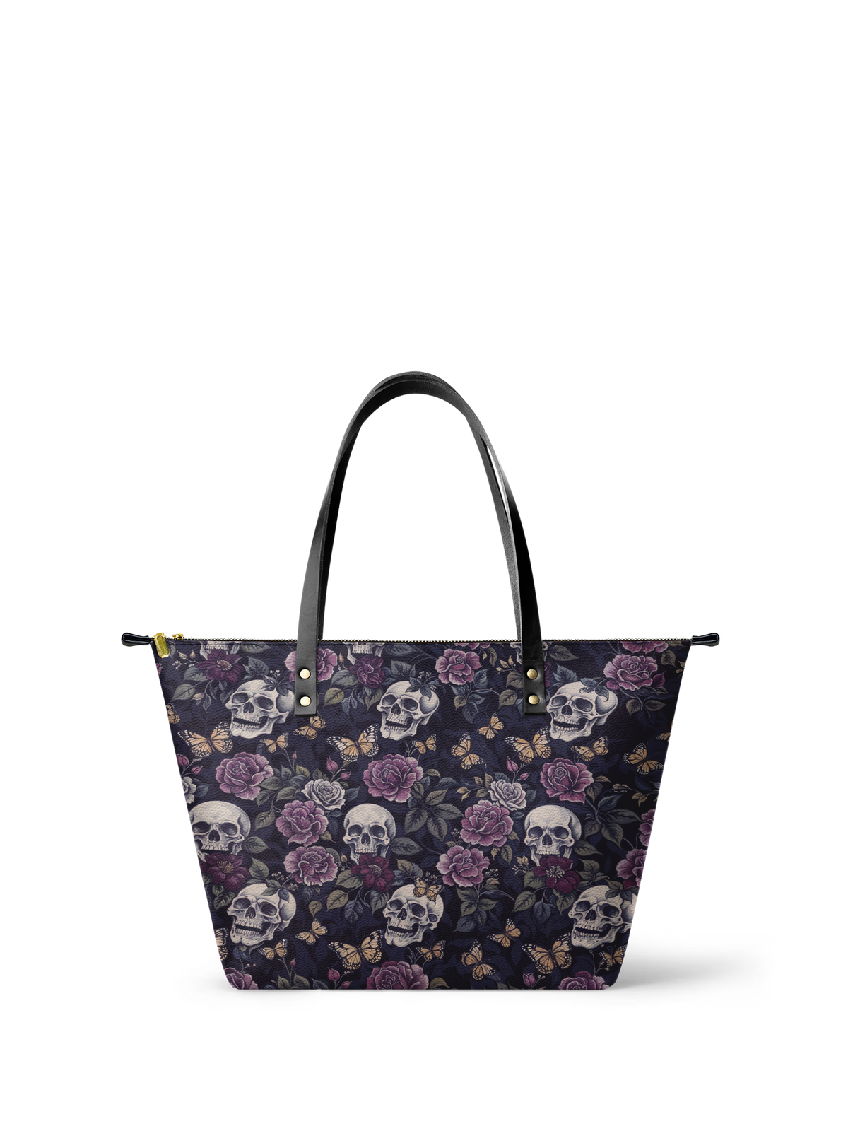 "Noctaflora" Leather Tote Bag SPOOKY DEAL