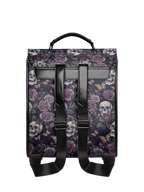 "Noctaflora" Leather Backpack