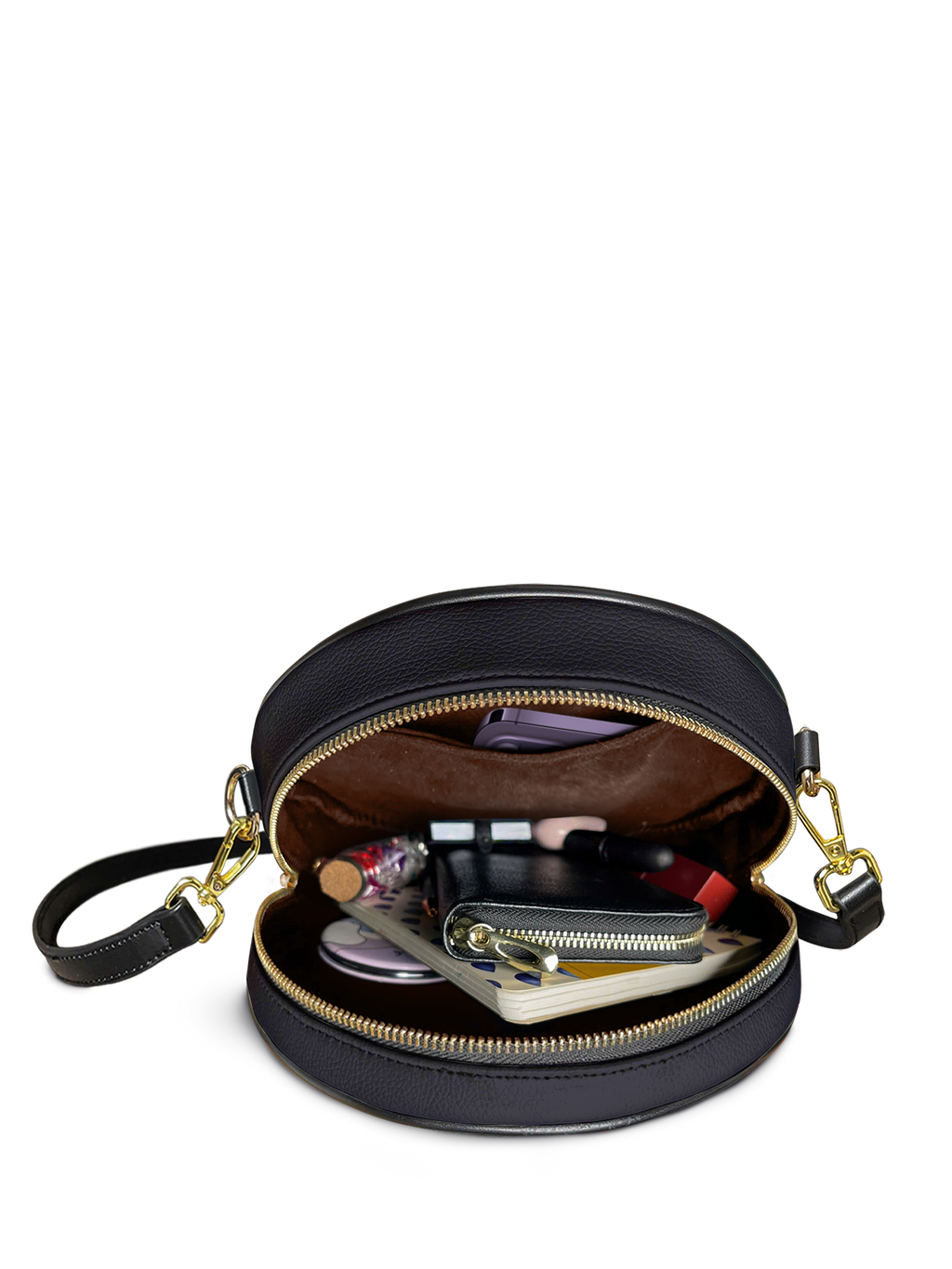 "Noxaria" Circle Crossbody Bag