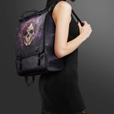 "Noxaria" Leather Backpack Matching SANTA Combo