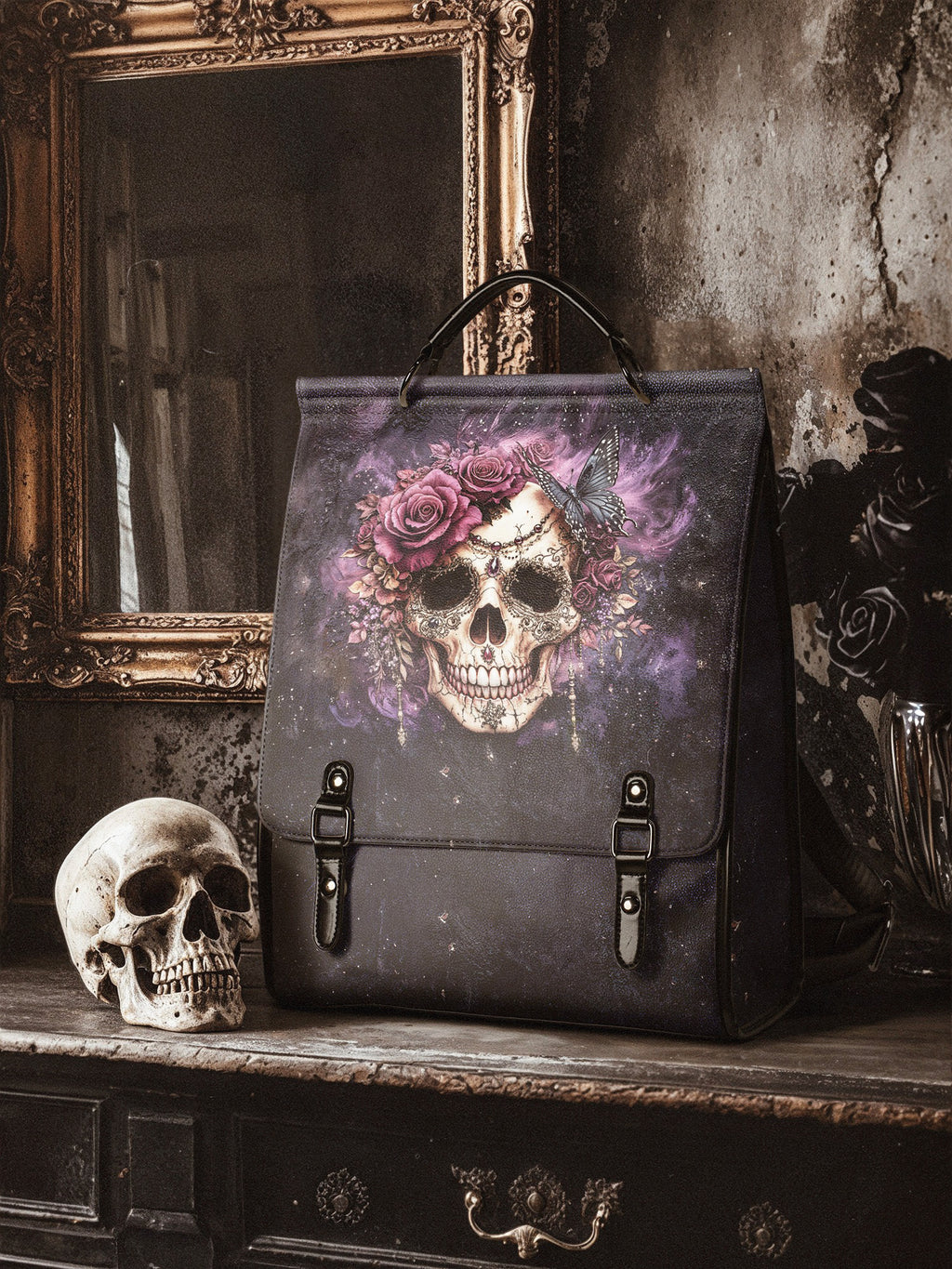 "Noxaria" Leather Backpack