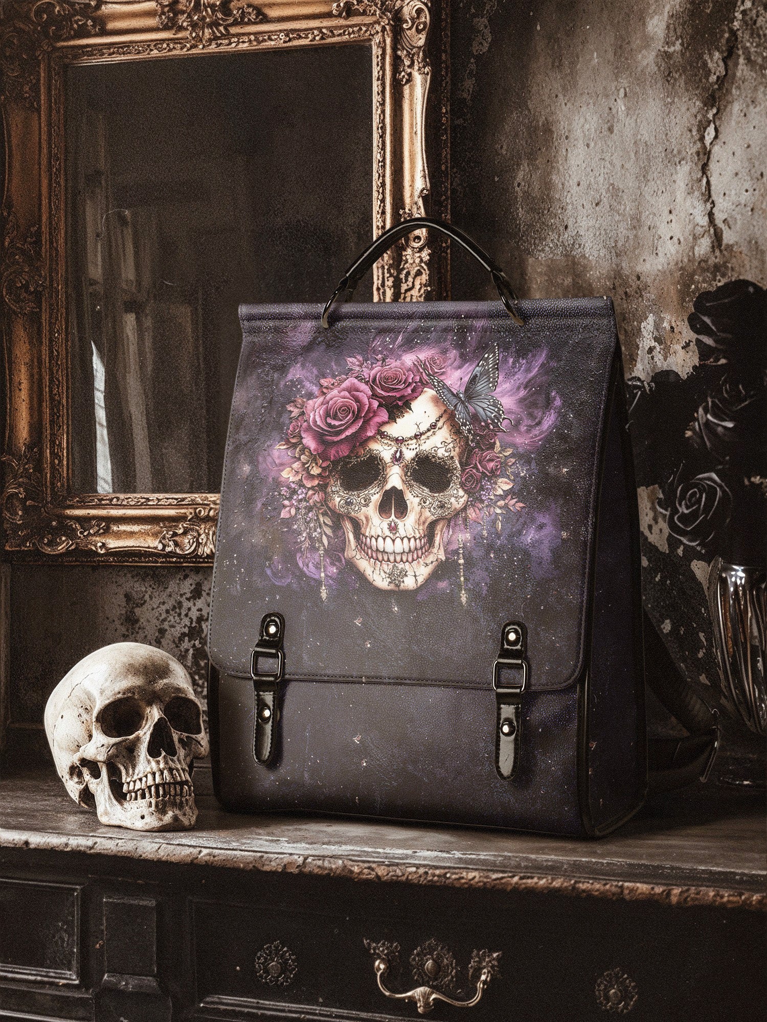 "Noxaria" Leather Backpack