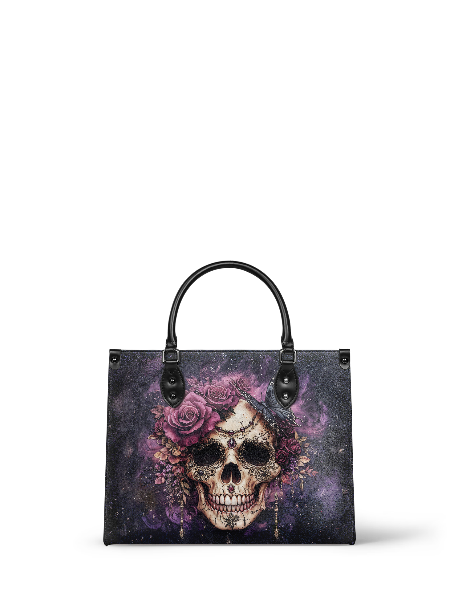 "Noxaria" - Black Interior - Leather Handbag