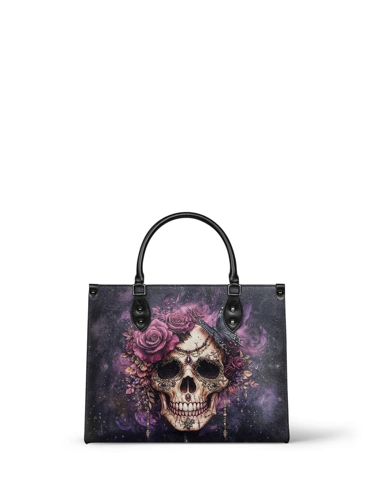 "Noxaria" - Black Interior - Leather Handbag - FALL CLEARANCE DEAL