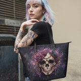 "Noxaria" Leather Tote Bag Matching SANTA Combo