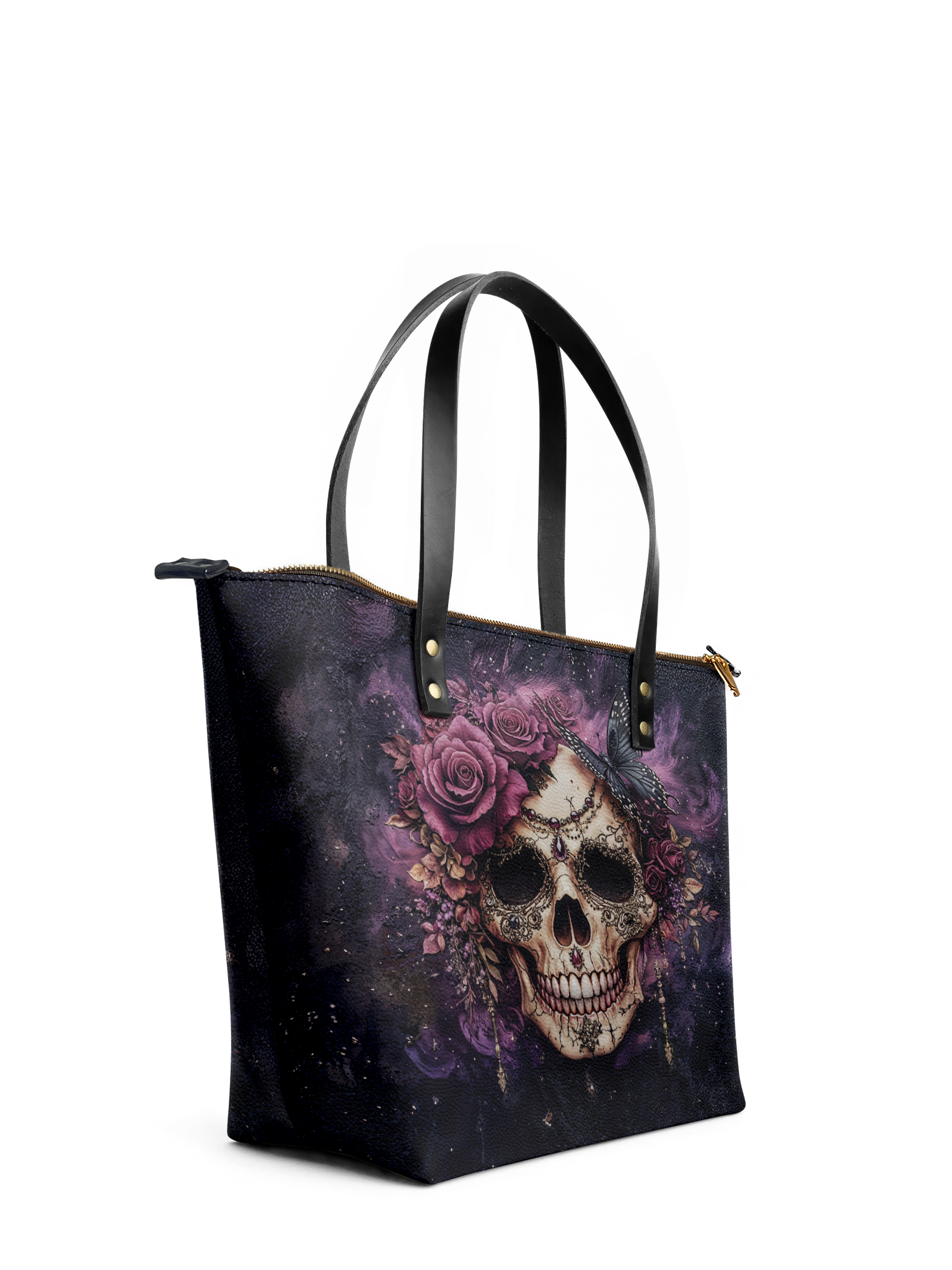 "Noxaria" Leather Tote Bag