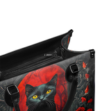 "Nyxrose" - Red Interior - Leather Handbag