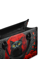 "Nyxrose" - Red Interior - Leather Handbag