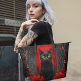 "Nyxrose" Leather Tote Bag Matching SANTA Combo