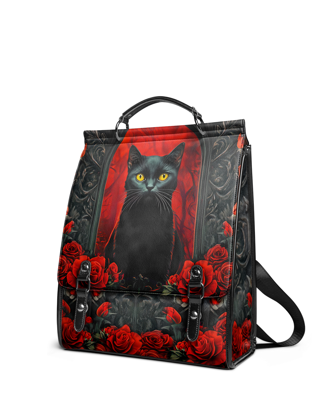 "Nyxrose" Leather Backpack