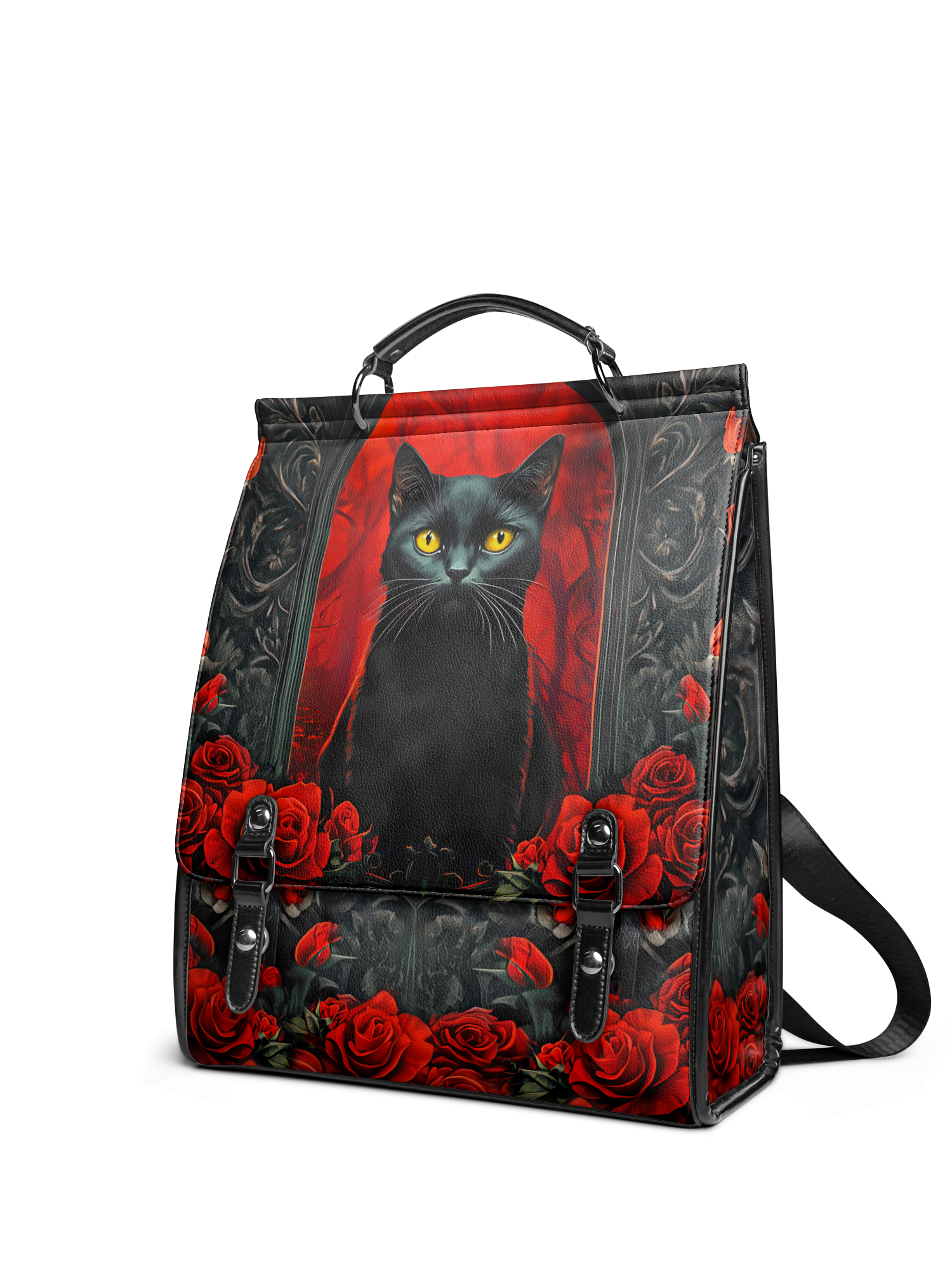 "Nyxrose" Leather Backpack