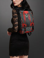 "Nyxrose" Leather Backpack