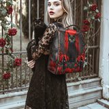 "Nyxrose" Leather Backpack