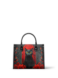 "Nyxrose" - Black Interior - Leather Handbag