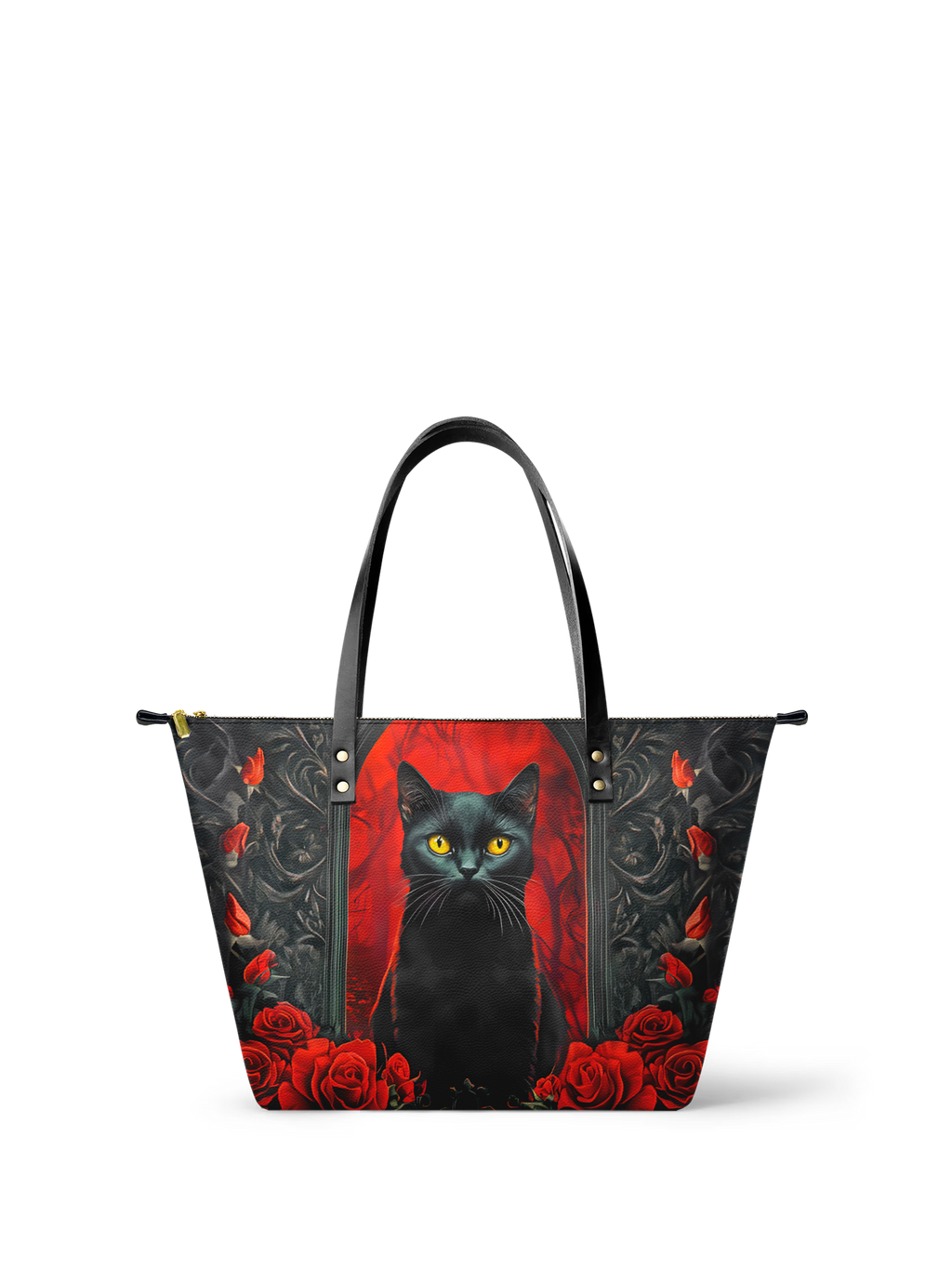 "Nyxrose" Leather Tote Bag
