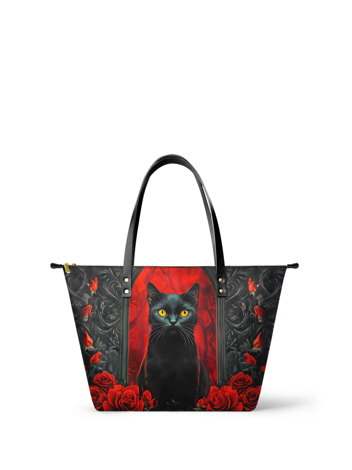 "Nyxrose" Leather Tote Bag