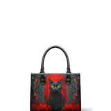 "Nyxrose" - Black Interior - Small Leather Handbag