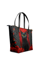 "Nyxrose" Leather Tote Bag