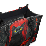 "Nyxrose" - Black Interior - Small Leather Handbag