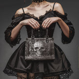 "Obscuria" - Black Interior - Small Leather Handbag - 100.1 DEAL