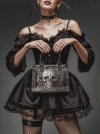 "Obscuria" - Black Interior - Small Leather Handbag